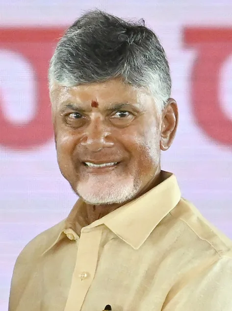 Portrait of N. Chandrababu Naidu